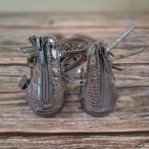Sam Edelman Ginger beaded gladiator sandals size womens 6 - Picture 2 of 5